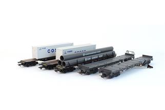 Roco H0 DB Güterwagen, 5- tlg. (OCC)