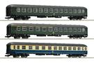 Roco H0 DB Reisezugwagen-Set 3 D 377 Hispania-Express, Ep. IV, 3-tlg.