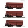 Roco H0 (DC) CD 3-tlg. Set: Selbstentladewagen, CD