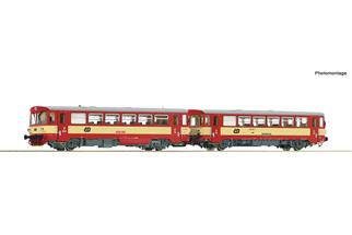 Roco H0 (DC) CD Dieseltriebwagen 810 458-0 mit Beiwagen, Ep. V, 2-tlg.