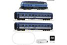 Roco H0 (DC Digital) CD Startset BR 756 mit Schnellzug, geoLine