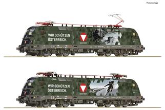 Roco H0 (DC) ÖBB Elektrolok 1116 182-7, Bundesheer, Ep. VI