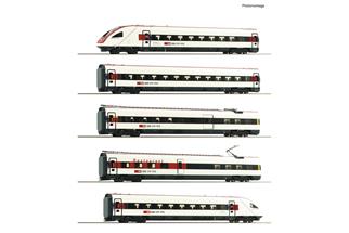 Roco H0 (DC) SBB 5-tlg. Set: Elektrischer Triebzug ICN