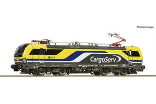 Roco H0 (DC Sound) CargoServ Elektrolok 7193 601-0, Vectron AC, Ep. VI