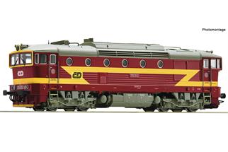 Roco H0 (DC Sound) CD Diesellok 753 211-2, Ep. V