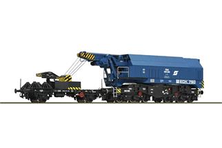 Roco H0 (DC Sound) ÖBB Eisenbahndrehkran EDK 750, Ep. IV, 2-tlg.