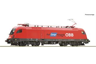 Roco H0 (DC Sound) ÖBB Elektrolok 1116 014-2, RailCargoHungaria, Ep. VI