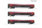 Roco H0 (DCC) ÖBB 3-tlg. Set 2: Railjet 1, ÖBB