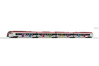 Roco H0 (DCC) THURBO 4-tlg. Set: Elektrotriebzug „FLIRT Evo“, Thurbo