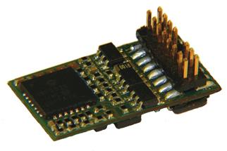 Roco H0 Decoder PluX16, steckbar, rückmeldefähig