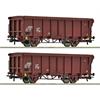 Roco H0 DR Hochbordwagen-Set Eos, Ep. IV, 2-tlg.