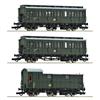 Roco H0 DR Personenwagen-Set 1 Nebenbahnzug, Ep. III, 3-tlg.