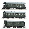 Roco H0 DR Personenwagen-Set 2 Nebenbahnzug, Ep. III, 3-tlg.