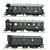 Roco H0 DR Personenwagen-Set 2 Nebenbahnzug, Ep. III, 3-tlg.