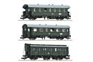 Roco H0 DR Personenwagen-Set 2 Nebenbahnzug, Ep. III, 3-tlg.