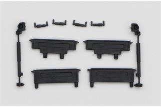 Roco H0 (ET) Teilesatz Blendensteckteile ICN