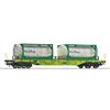 Roco H0 GATX Containertragwagen Sgns, Tankcontainer, Ep. VI