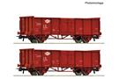 Roco H0 MAv Hochbordwagen-Set Es, Ep. V, 2-tlg.