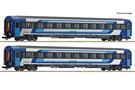 Roco H0 MAV Reisezugwagen-Set Eurofima Bmz, Ep. VI, 2-tlg.