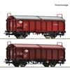 Roco H0 MAV Schiebedachwagen-Set Tcs, Ep. IV, 2-tlg.