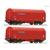 Roco H0 NACCO Schiebeplanenwagen-Set Shimmns, Ep. VI, 2-tlg.