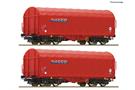 Roco H0 NACCO Schiebeplanenwagen-Set Shimmns, Ep. VI, 2-tlg.