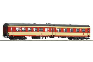Roco H0 ÖBB Reisezugwagen ABmpz, 1./2. Klasse, Sparlack, Ep. IV-V