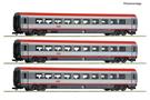 Roco H0 ÖBB Reisezugwagen-Set Modularwagen, Ep. VI, 3-tlg.