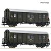 Roco H0 PKP Behelfspersonenwagen-Set Bti, Ep. IV, 2-tlg.