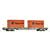 Roco H0 PKP Containertragwagen Sgns, 2x20' Hapag-Lloyd, Ep. V-VI