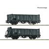 Roco H0 PKP Hochbordwagen-Set Wddo/Wddoh, Ep. III, 2-tlg.