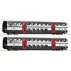 Roco H0 SBB Doppelstockwagen-Set 1 IC2000 B, 2. Klasse, Ep. V-VI, 2-tlg.