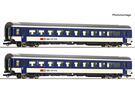 Roco H0 SBB Reisezugwagen-Set EW IV B, 2. Klasse, ex BLS, Ep. V, 2-tlg.