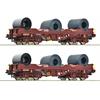 Roco H0 SNCB Coiltransportwagen-Set Shimmns, Ep. V-VI, 2-tlg.