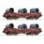 Roco H0 SNCB Coiltransportwagen-Set Shimmns, Ep. V-VI, 2-tlg.