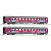 Roco H0 SNCF Personenwagen-Set 1 Corail, Ouigo, Ep. VI, 2-tlg.