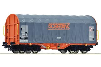 Roco H0 Sogetank Schiebeplanenwagen Shimmns, Ep. VI