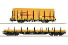 Roco H0 Strukton Rail Rungenwagen-Set Kbs/Res, Ep. VI, 2-tlg.