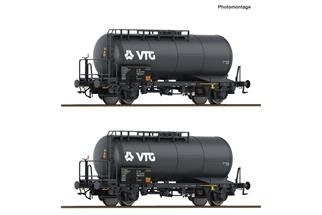 Roco H0 VTG Kesselwagen-Set Zs, Ep. V-VI, 2-tlg.