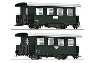 Roco H0e ÖBB Personenwagen-Set Bi/s, Ep. IV, 2-tlg.