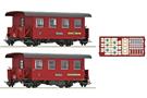 Roco H0e Zillertalbahn Personenwagen-Set, Ep. VI, 2-tlg.