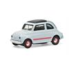 Schuco H0 Fiat 500 Sport, blau/grau