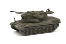 Schuco H0 Gepard Flakpanzer, matt oliv