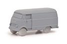 Schuco H0 MB L319 Kastenwagen, blau