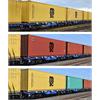 Sudexpress H0 Budamar Container-Doppeltragwagen-Set Sggrrs 80', Ep. VI, 3-tlg.