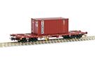 Sudexpress H0 CP Containertragwagen Sgmms, 20'-Container Tiphook, Ep. V