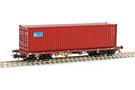 Sudexpress H0 CP Containertragwagen Sgmms, 40'-Container Beacon, Ep. VI