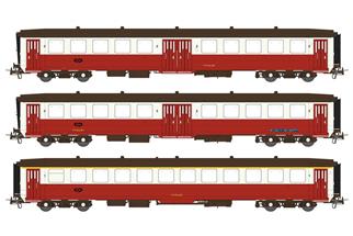 Sudexpress H0 CP Personenwagen-Set Schindler, Ep. IV, 3-tlg.