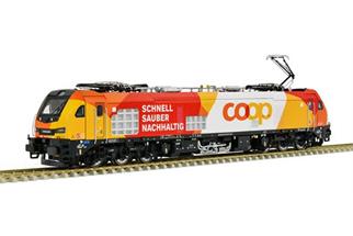 Sudexpress H0 (DC Sound) Railcare Elektrolok 2019 318-5, EURO9000, Coop, Ep. VI