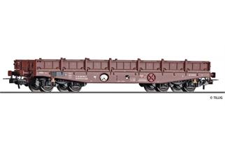 Tillig H0 (AC) DR Schwerlastwagen Rmms 3960, Stahlblechladung, Ep. IV